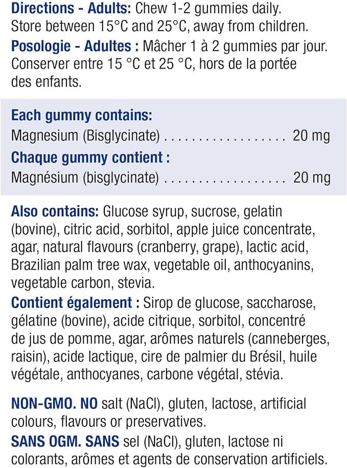Gummies Magnesium | Jamieson™ | 60 Gummies