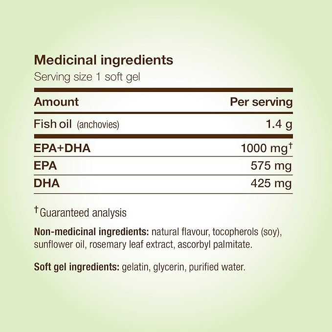 Omega-3 One Daily Liquid Gels | NutraSea® | 30 Softgels