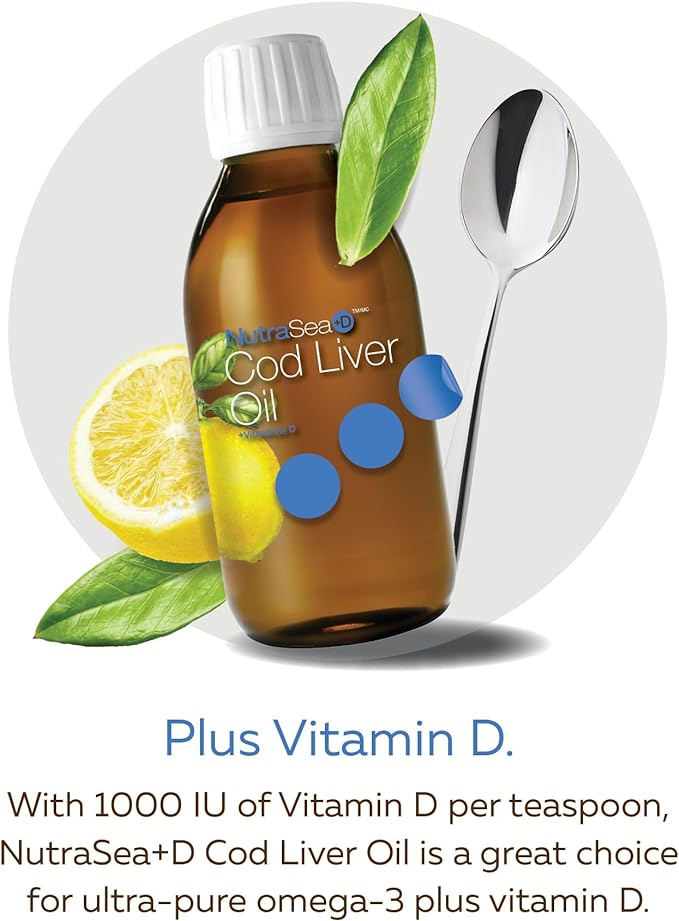 Cod Liver Oil | NutraSea® | 6.8 fl oz (200 mL)