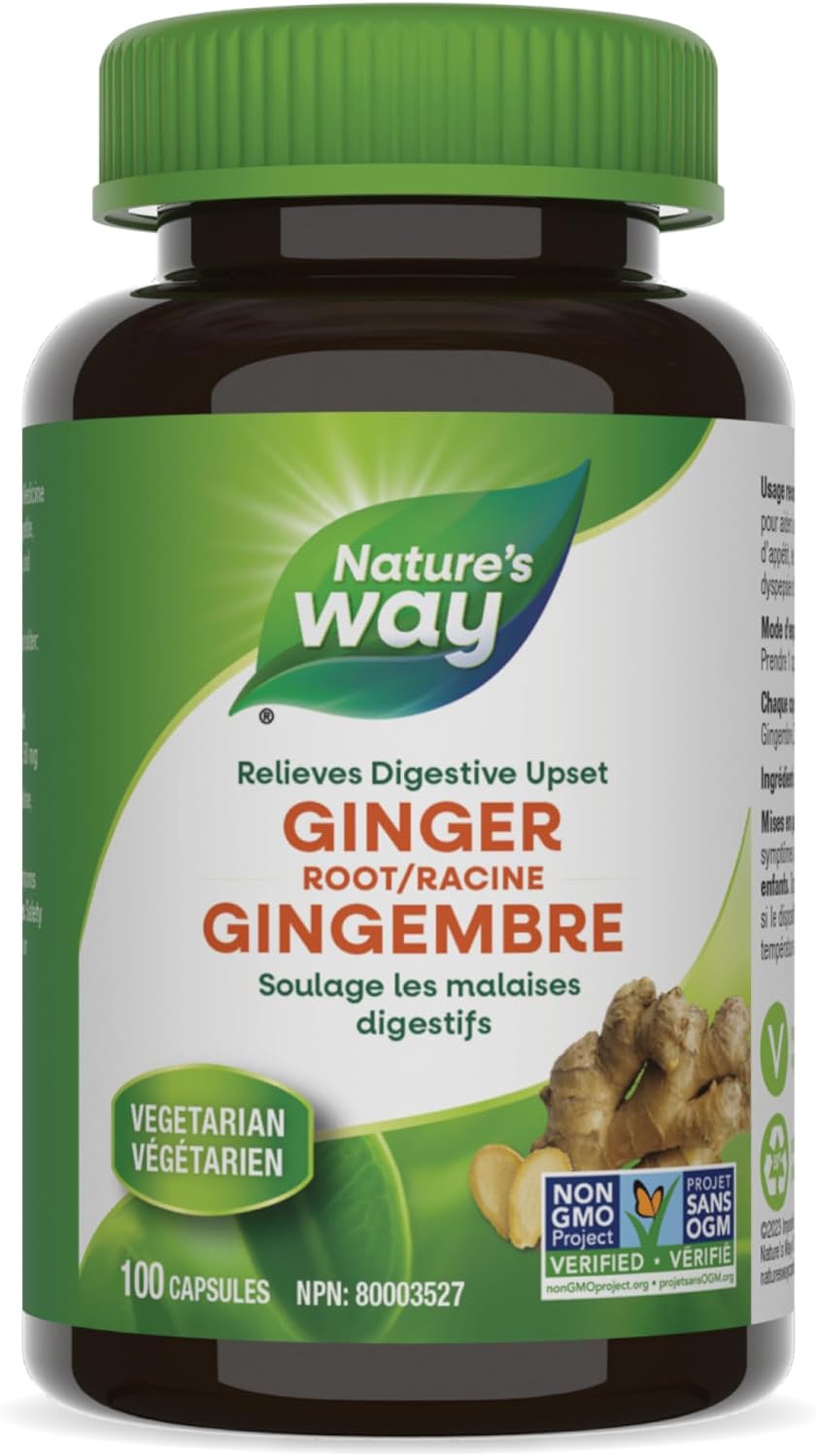 Ginger Root | Nature's Way® | 100 or 180 Capsules