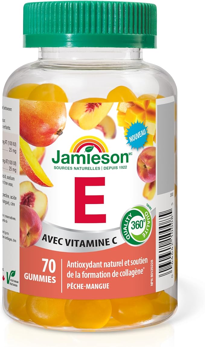 Vitamin E | Jamieson™ | 70 Gummies