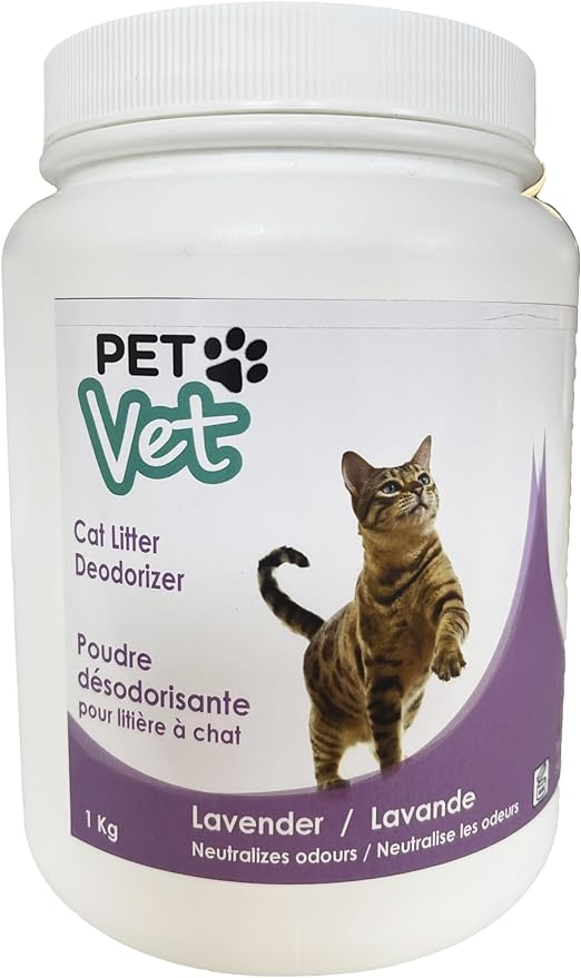 Cat Litter Deodorizer in Lavender | PetVet | 500 gr or 1 kg