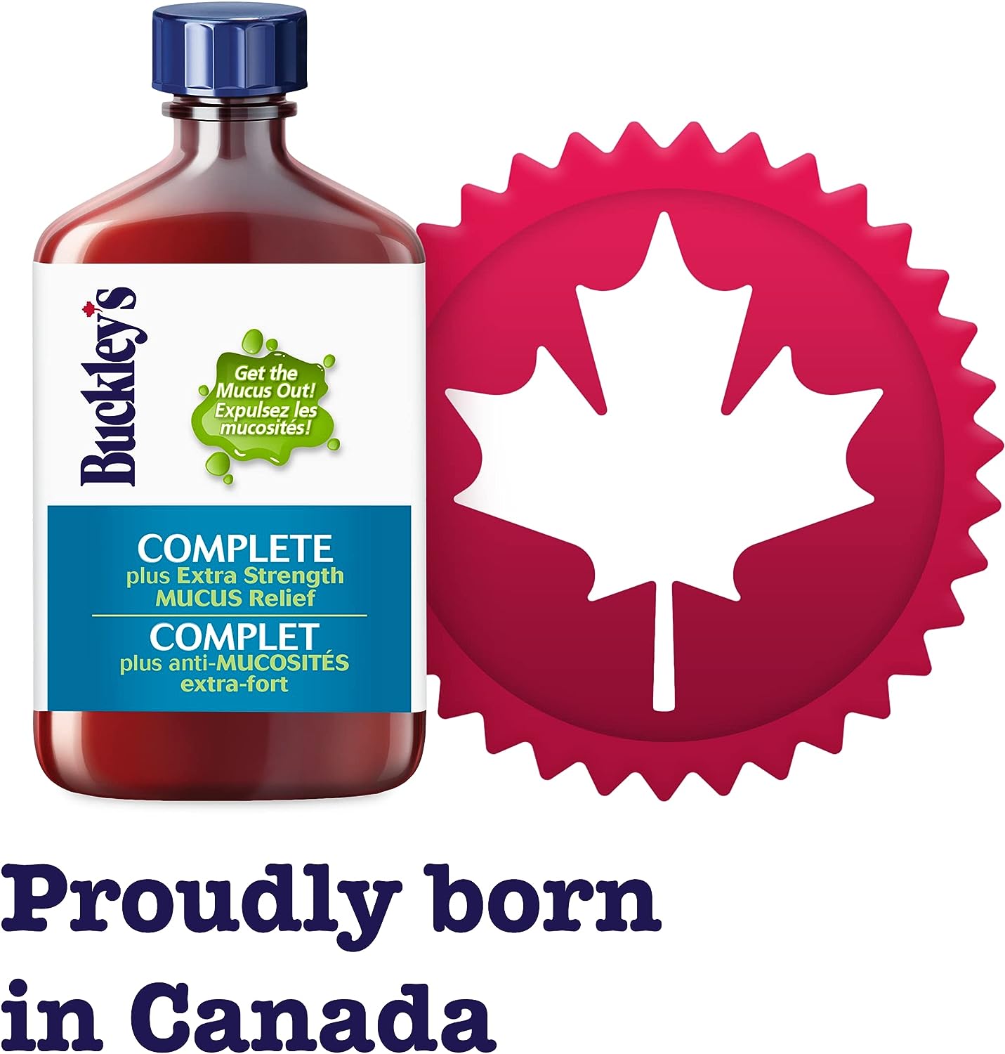 Complete® Mucus Relief by Buckley’s® – Chest Congestion, Mucus & Cough Support | 150 mL or 250 m