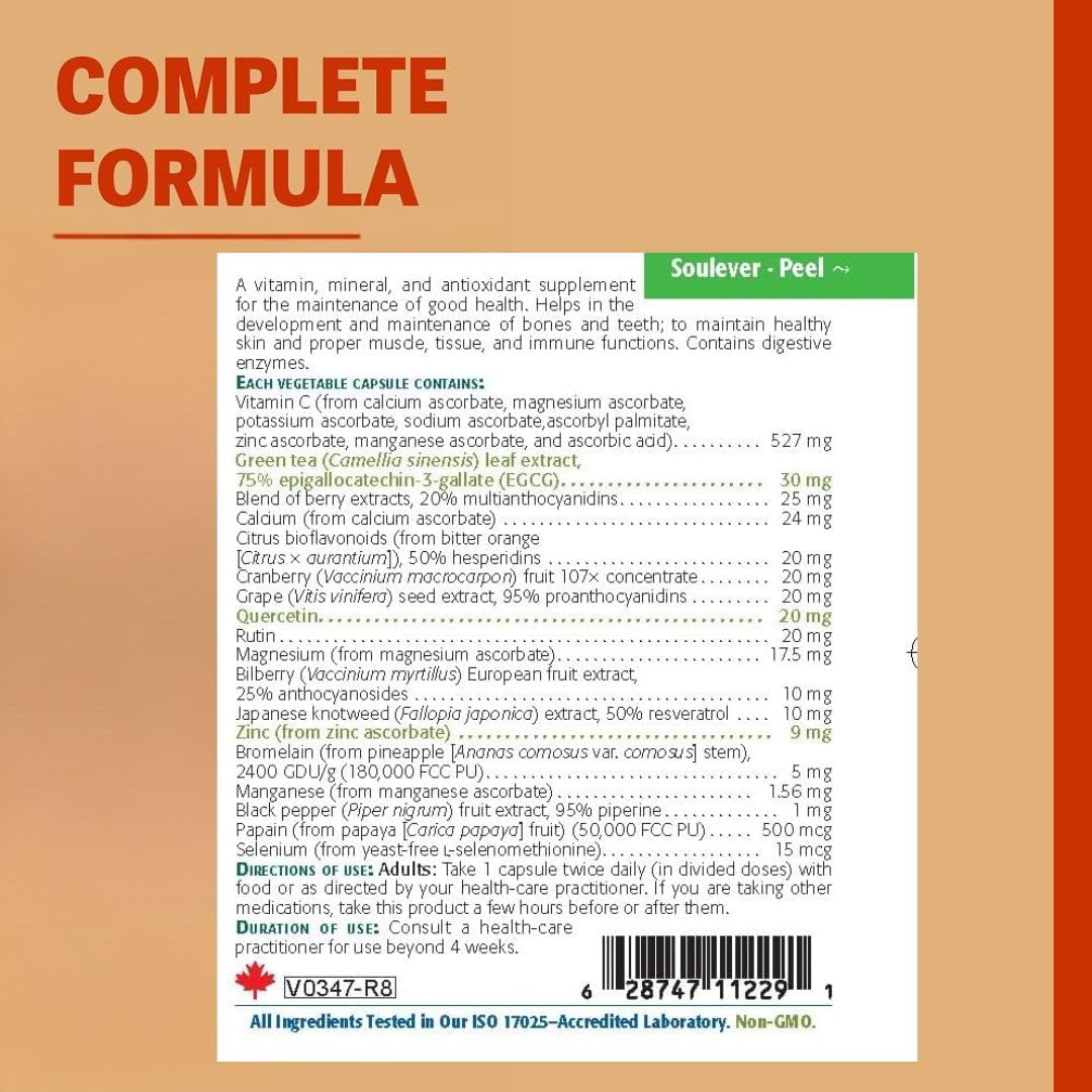 Vitamin C⁸ (Capsules) | New Roots HERBAL® | 45 OR 90 OR 180 Veg Capsules