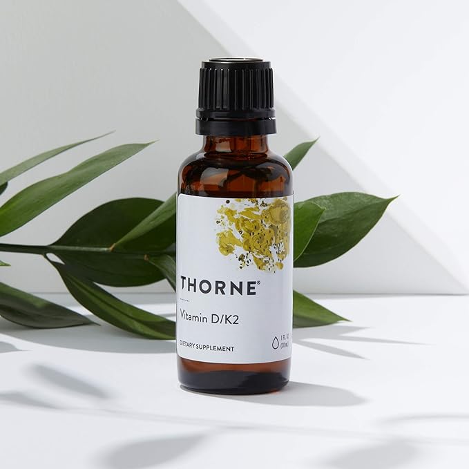 Vitamin D + K2 Liquid | Thorne® | 1 Fl. OZ. (30 mL)