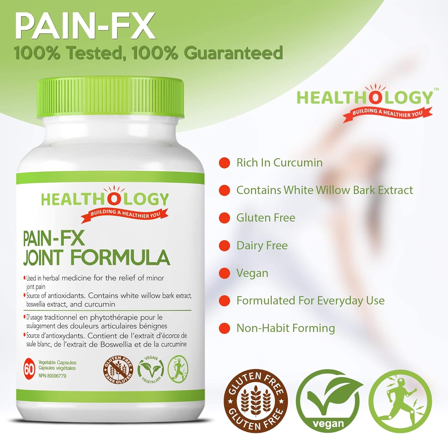 Pain-Fx | Healthology™ | 60 Capusles