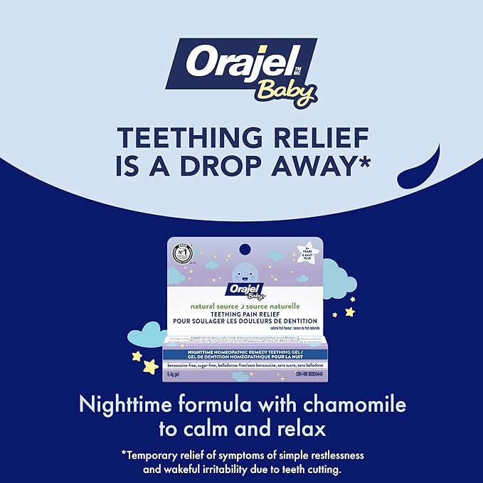 Cooling Gels for Teething Infants | Baby Orajel™ | 9.4 gr