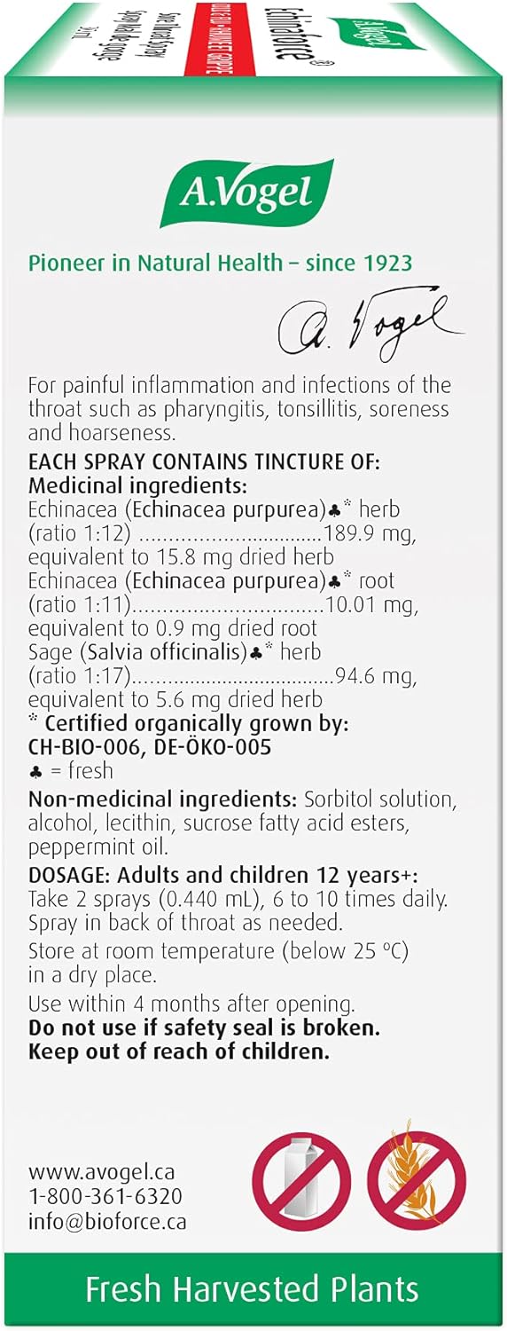 Echinaforce® Sore Throat Spray | A.Vogel | 30 mL