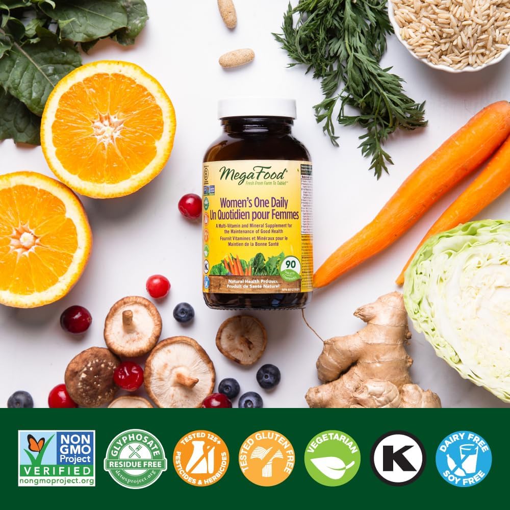 Women's One Daily | MegaFood® | 30, 72 & 90 Tablets