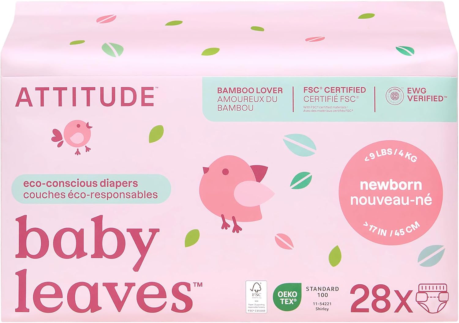 Baby Diapers | ATTITUDE® | Sizes 1–6