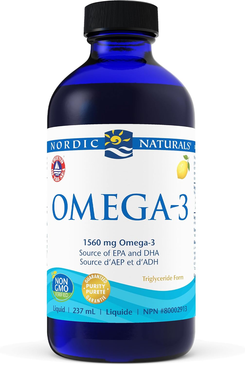 Omega-3 Liquid | Nordic Naturals® | 237 or 473 mL