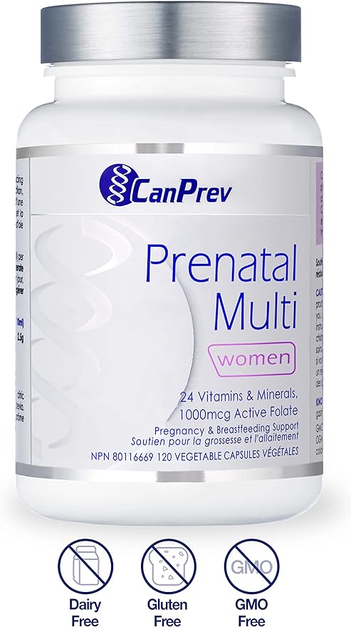 Prenatal Multi | CanPrev | 120 Vegetarian Capsules