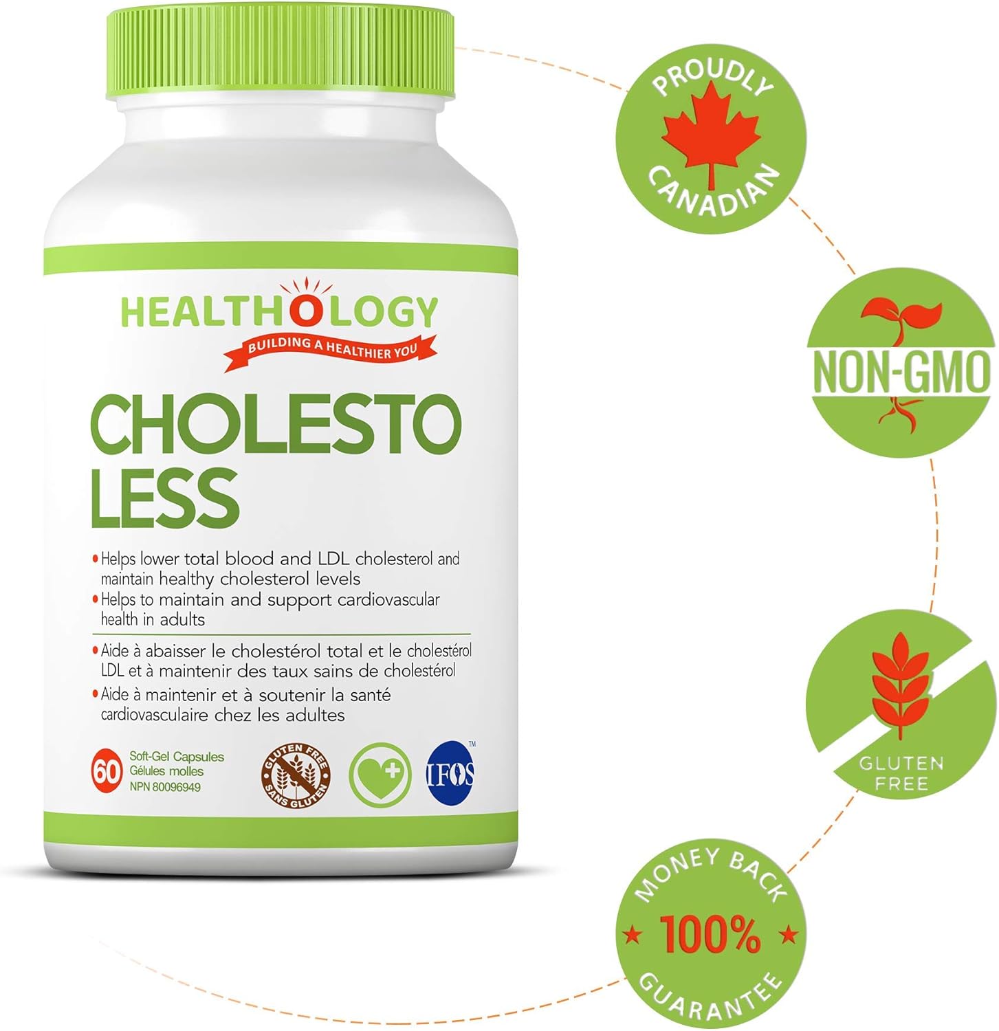 Cholesto-less | Healthology™ | 60 Softgels