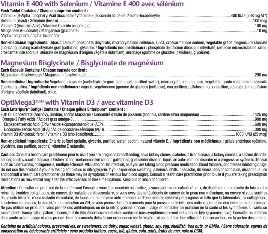 Opti Ova® Female Wellness Kit | Bioclinic® Naturals | 60 Packets / Sachets
