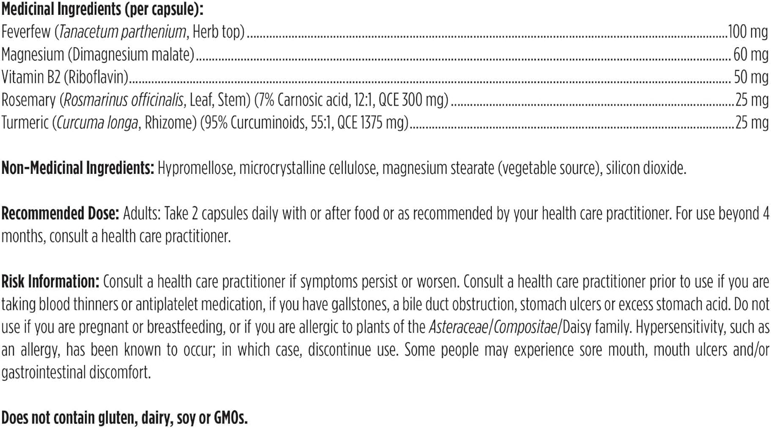 Migranol™ | Designs for Health® | 90 Vegeterian Capsules