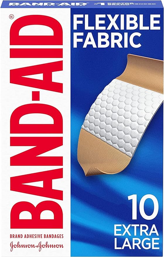 Flexible Fabric Extra Large Bandages | Band-Aid® | 10 Count