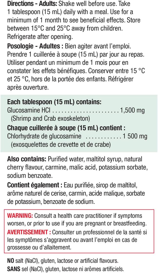 Glucosamine Liquid | Jamieson™ | 350 mL