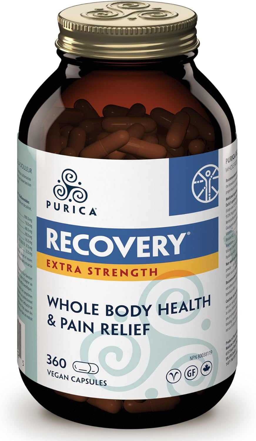 Recovery Extra Strength | Purica® | Various Sizes & Formats