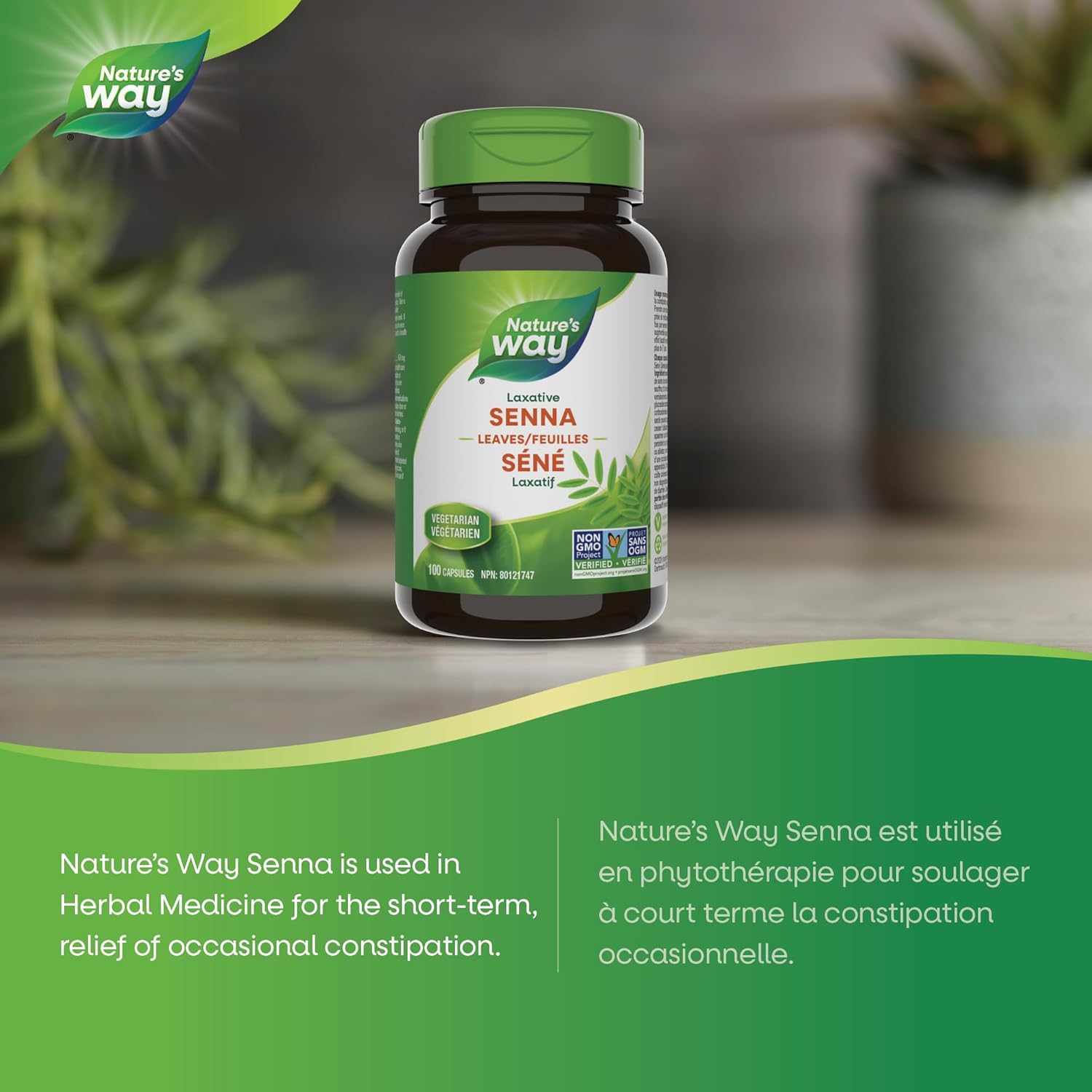 Senna Leaves | Nature's Way® | 100 Capsules