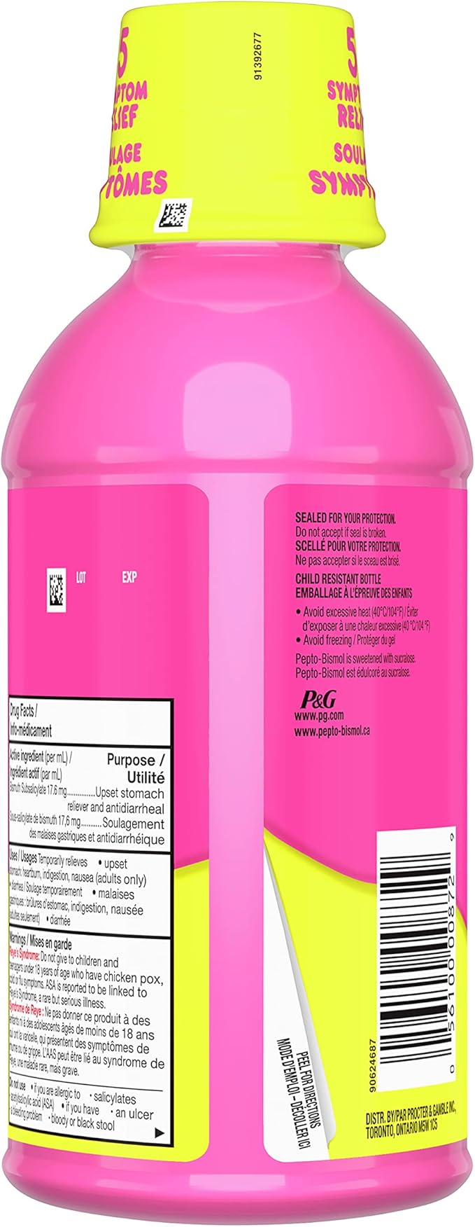 Pepto Original Liquid | Pepto Bismol® | 115m, 230, 480 mL