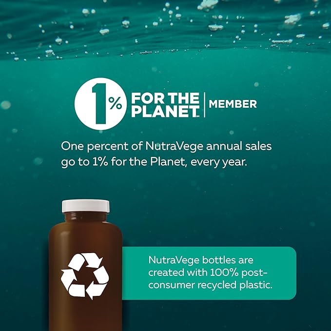 Plant-Based Omega-3 Liquid Gels | NutraVege™ | 30 or 75 Softgels