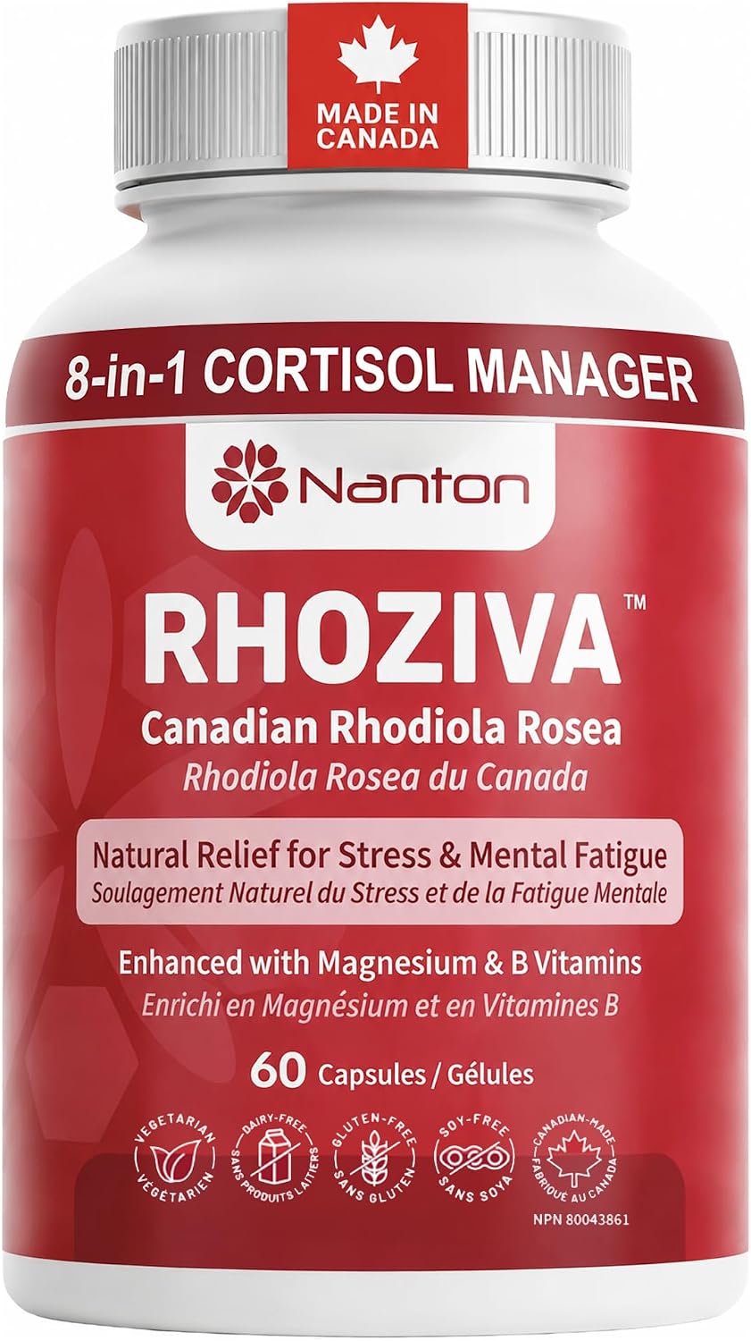 Rhoziva | Nanton Nutraceuticals | 60 OR 120 Capsules