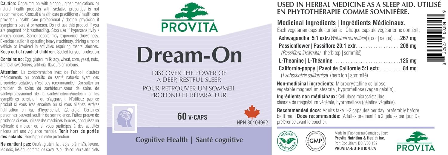Dream-On™ | Provita | 60 Capsules