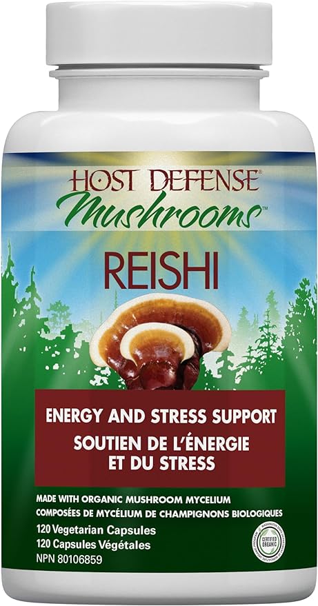 Reishi Capsules | Host Defense® Mushrooms™ | Various Sizes