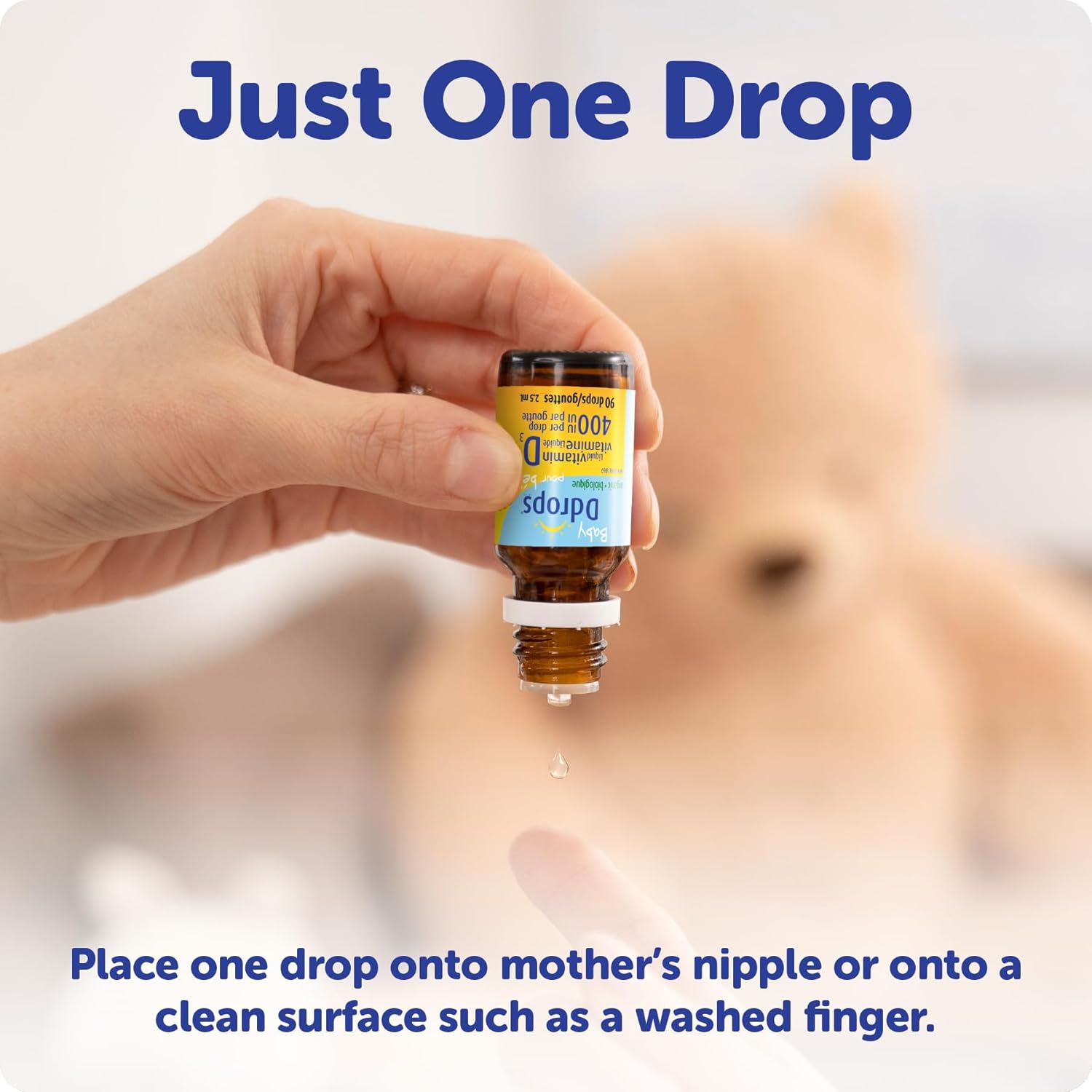 Organic Baby Ddrops 400 IU | Ddrops® | 90 drops (2.5 ml)
