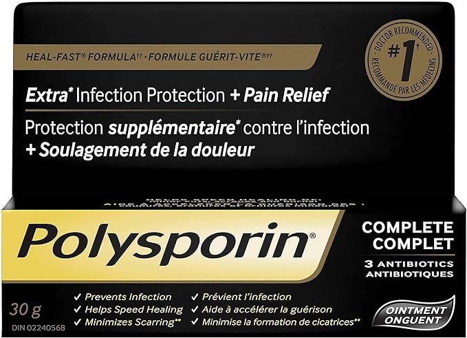Complete Ointment | Polysporin® | 15g or 30g tubes