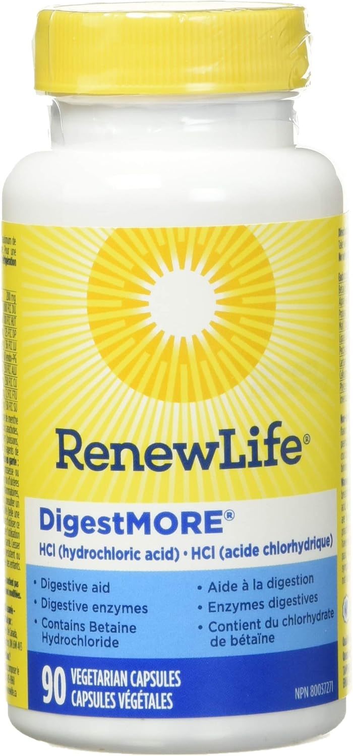 DigestMORE® HCI | Renew Life® | 60 Capsules