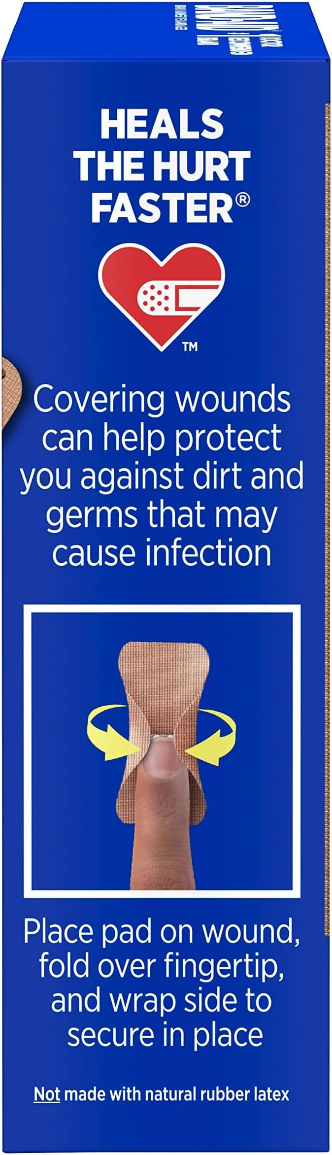 Flexible Fabric Knuckle & Fingertip Bandages | Band-Aid® | 20 Count