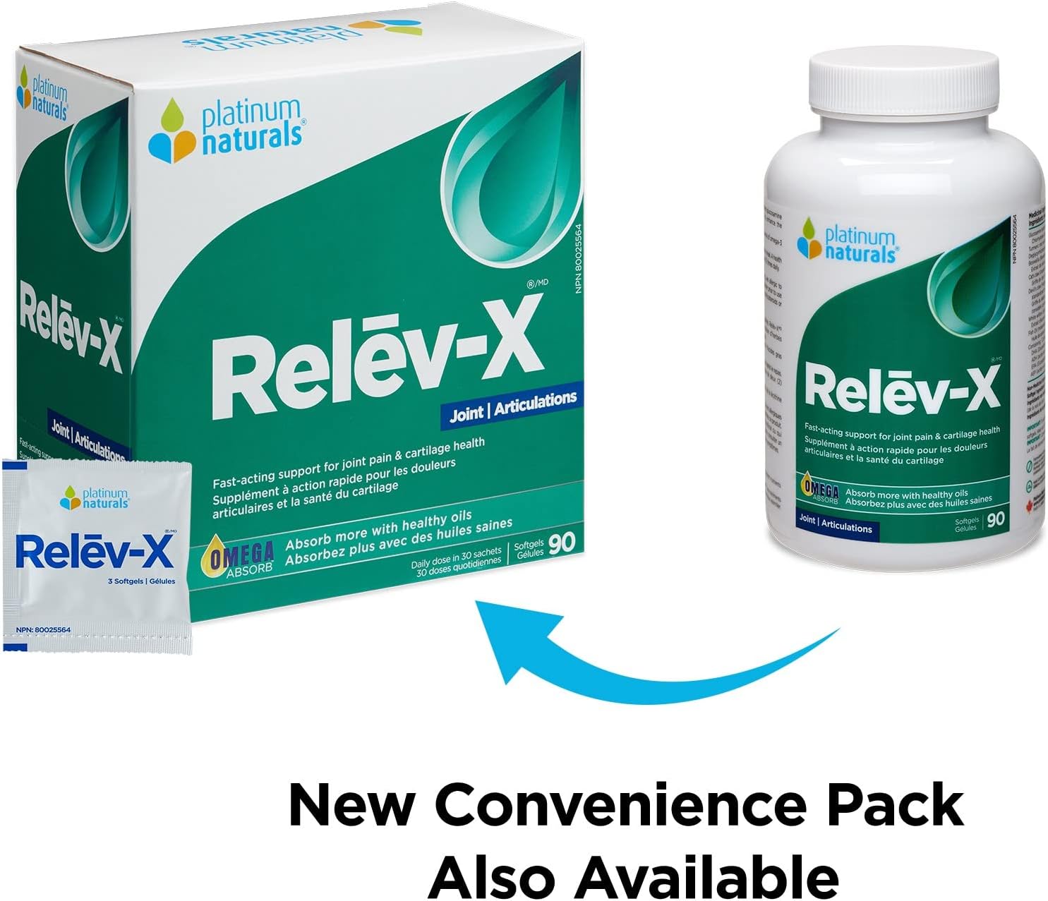 Relēv-X® | Platinum Naturals® | 90 Softgels