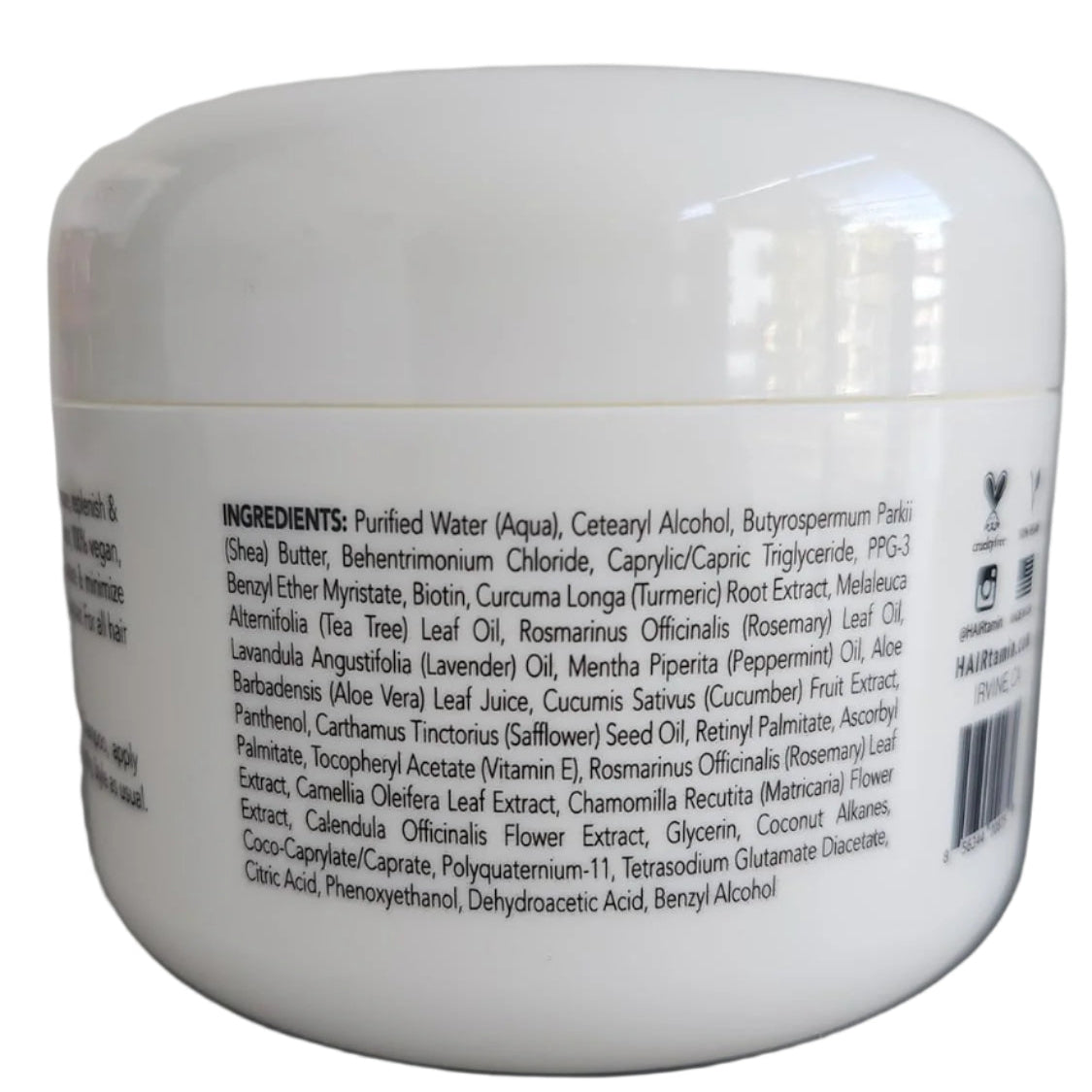 Biotin & Botanicals Hair Mask | HAIRtamin® | 8 Fl Oz (236 mL)