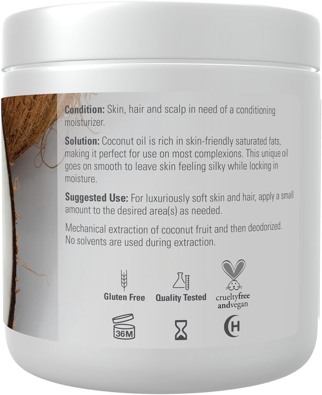 Coconut Oil | NOW® | 207 mL