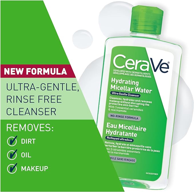 Hydrating Micellar Water | CeraVe® | 296 mL