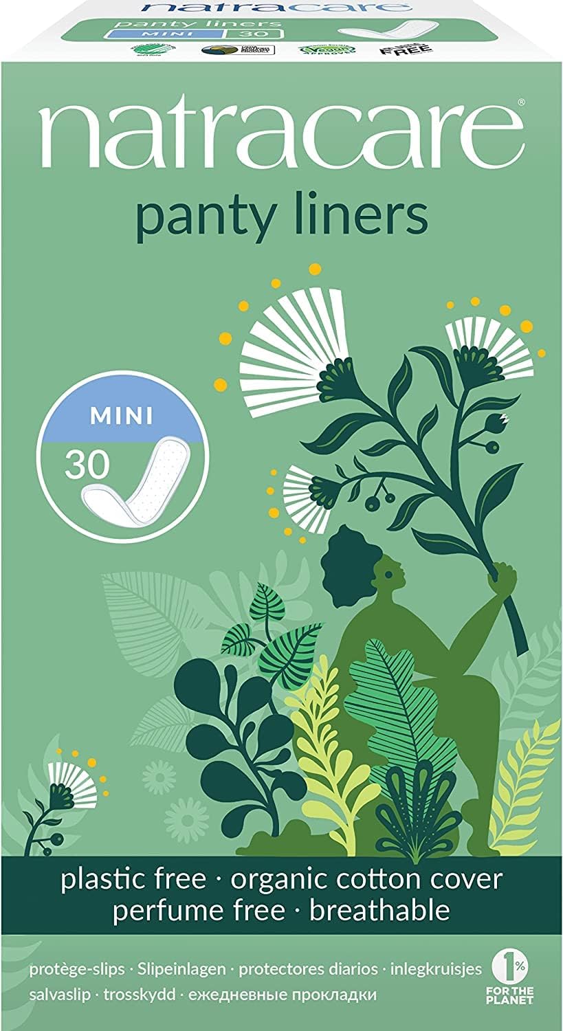 Panty Liners | Natracare® | Mini or Curved/30 Counts
