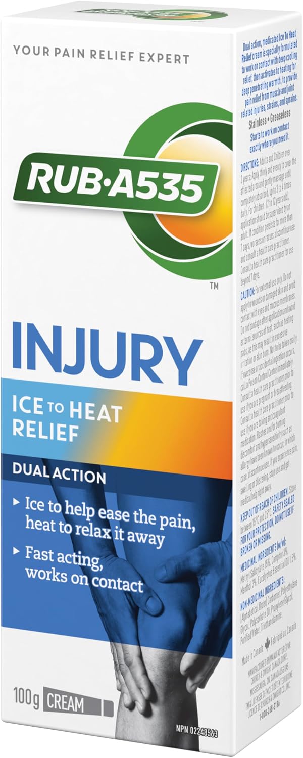 Ice to Heat Pain Relief Cream | RUB•A535 | 100 g