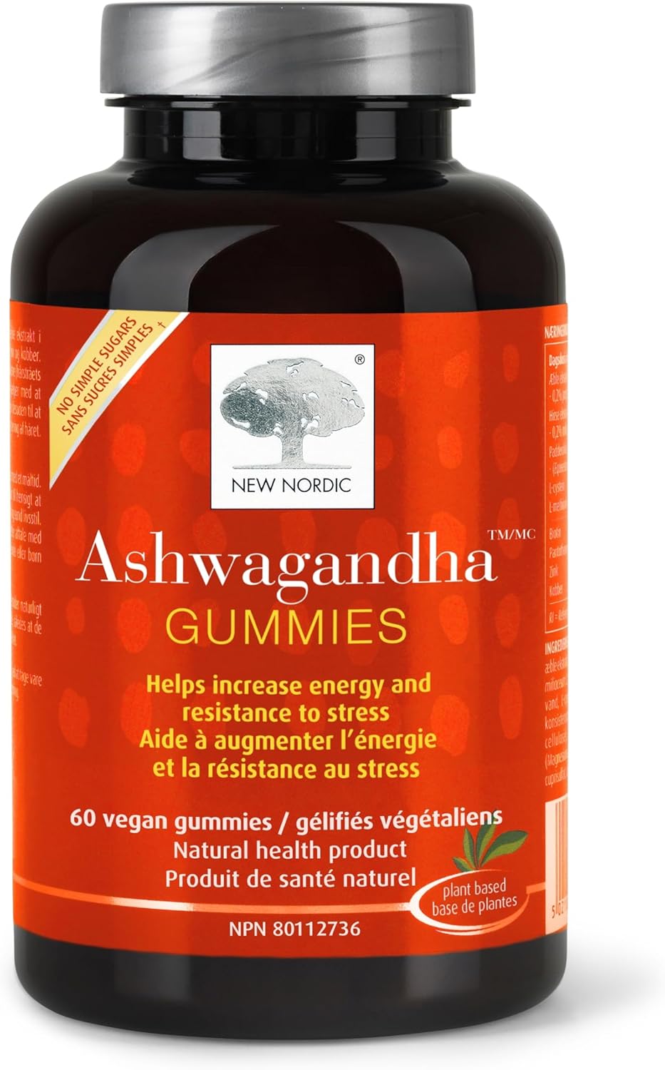 Ashwagandha Gummies | New Nordic| 60 Gummies