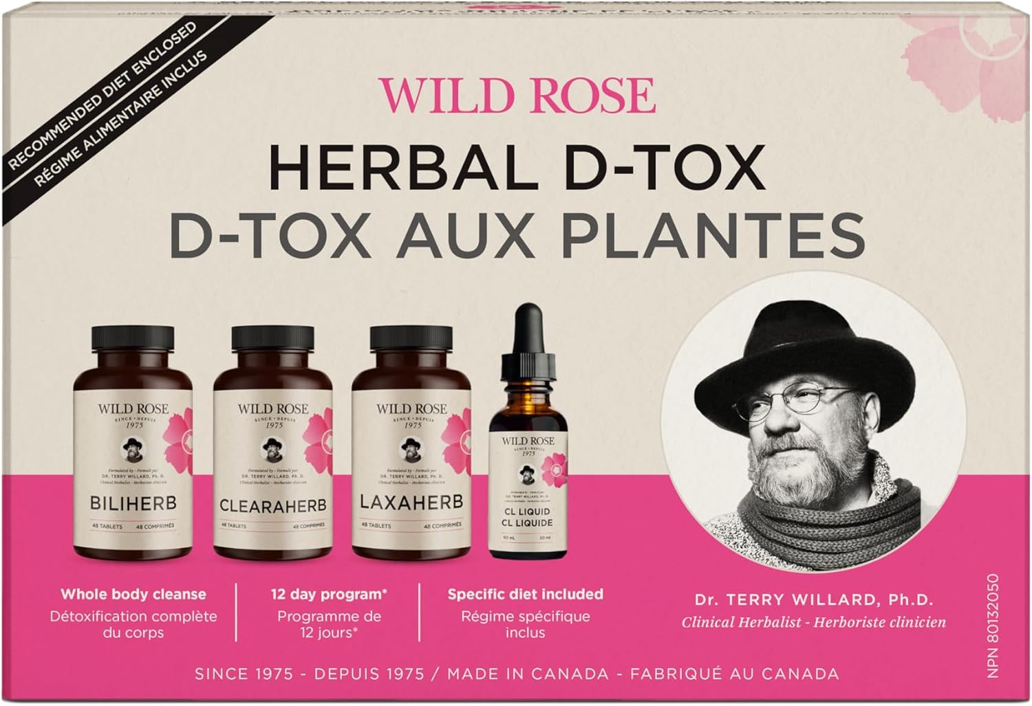 Herbal D-Tox | Wild Rose | Kit