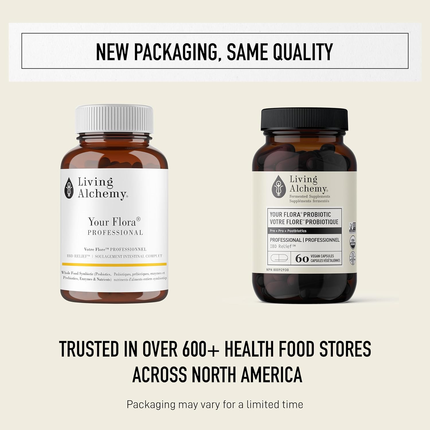 Your Flora Probiotics Man | Living Alchemy® | 60 Vegan Capsules