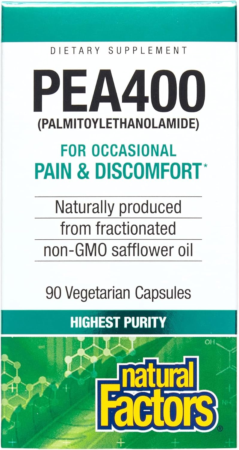 PEA400 Palmitoylethanolamide | Natural Factors® | 90 Capsules