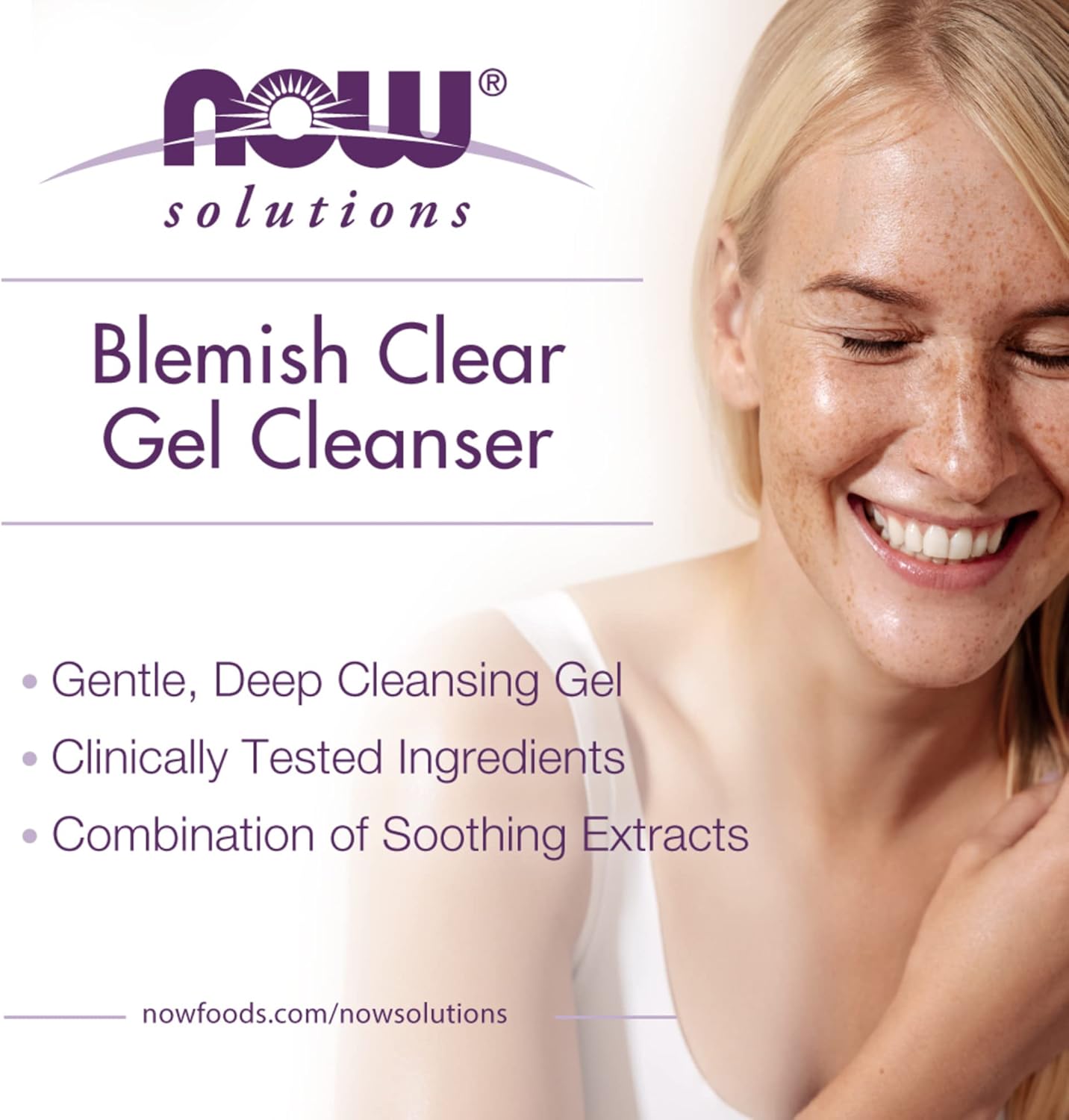 Blemish Clear Gel Cleanser | NOW® | 118 mL
