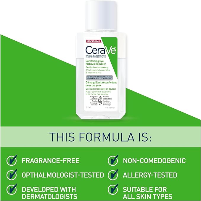 Comforting Eye Makeup Remover | Cerave® | 118 mL