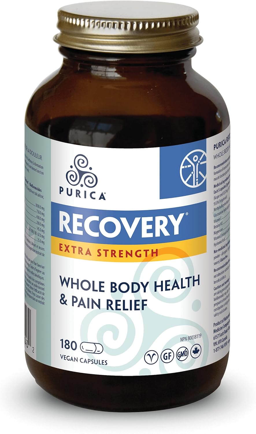 Recovery Extra Strength | Purica® | Various Sizes & Formats