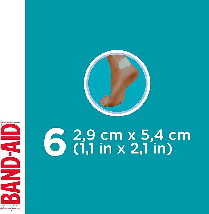 HYDRO SEAL™ Advanced Healing Blister Heel Banadges | BAND-AID® | 6 Count