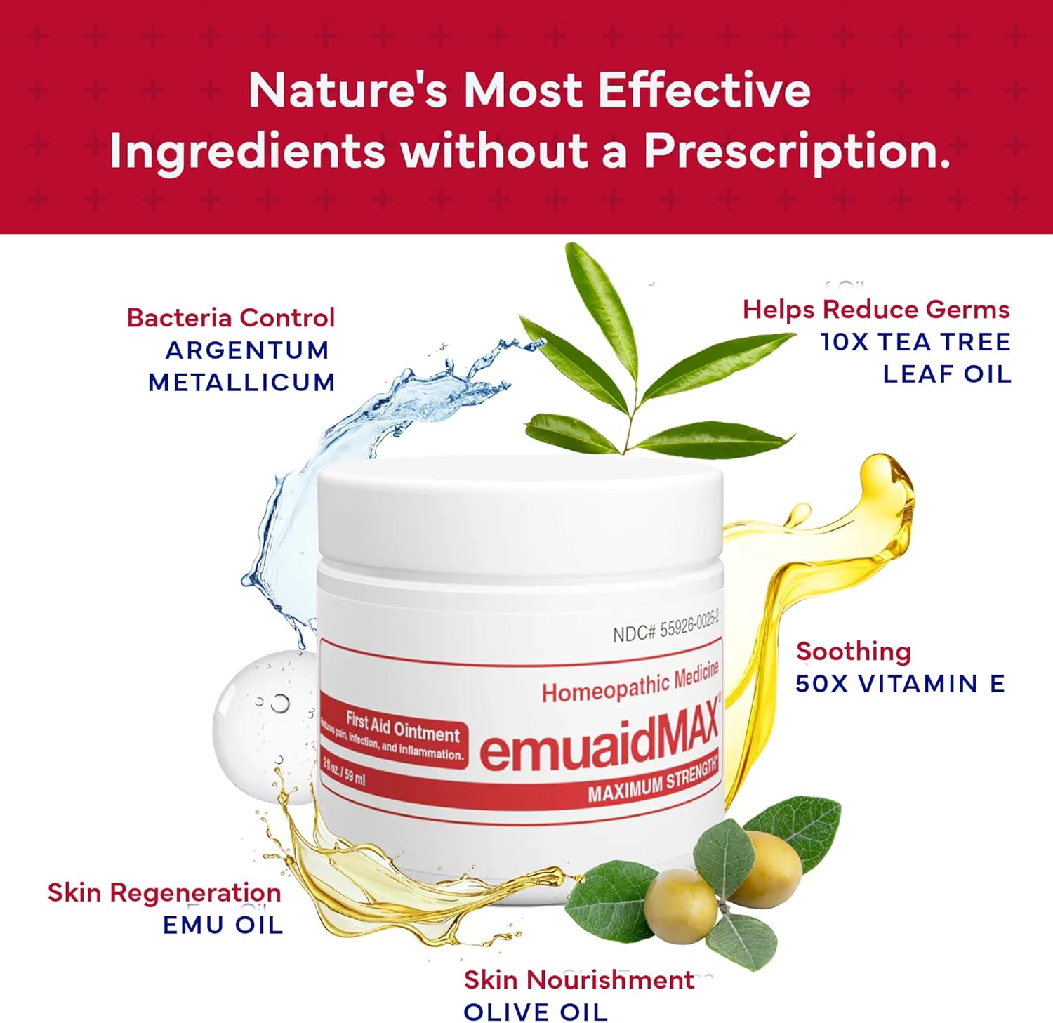 EMUAIDMAX Ointment for Itchy Skin | emuaid® | 59 mL