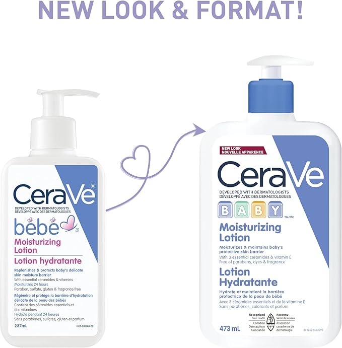 Baby Moisturizing Lotion | Cerave® | 237 or 473 mL