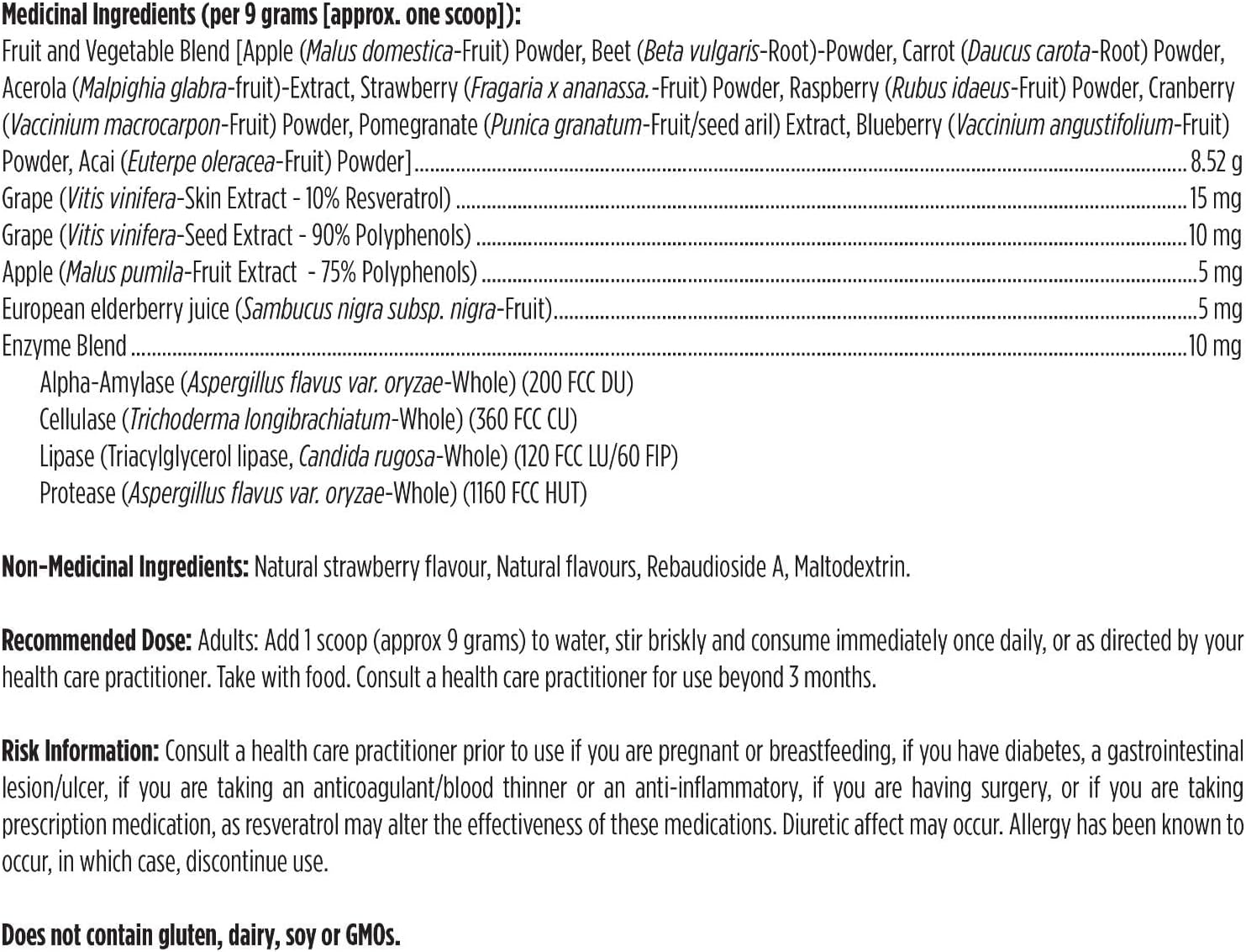 PaleoReds® | Designs for Health® | 270 g (9.5 oz)