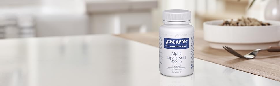 Alpha Lipoic Acid | Pure Encapsulations® | 60 Vegetable Capsules